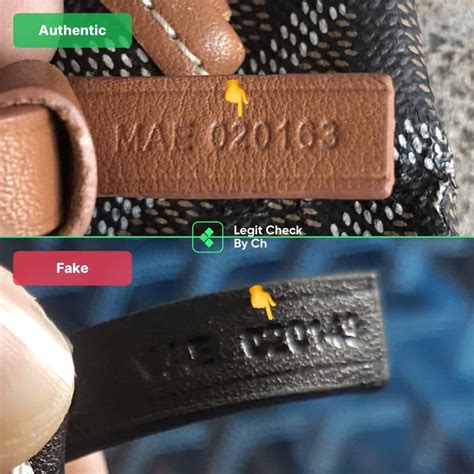 goyard hobo fake vs real|authentic Goyard bags serial number.